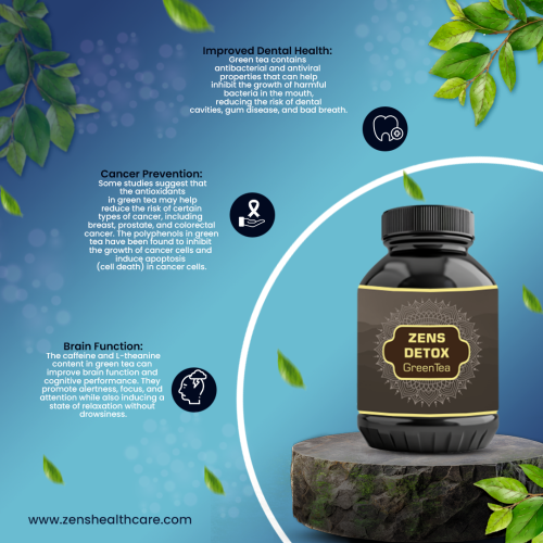 Revitalize & Rejuvenate: Zens Detox Green Tea Elixir